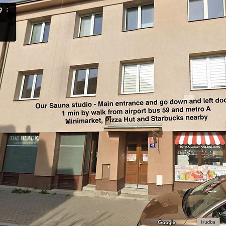 Sauna Studio Near Centre/Airport Прага Экстерьер фото