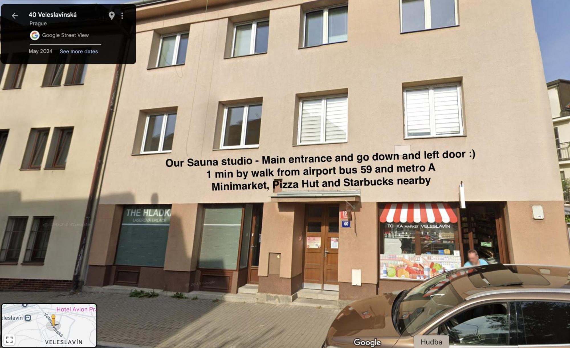 Sauna Studio Near Centre/Airport Прага Экстерьер фото